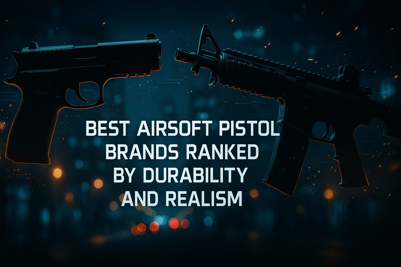 Best Airsoft Pistol Brands Ranked by Durability and Realism